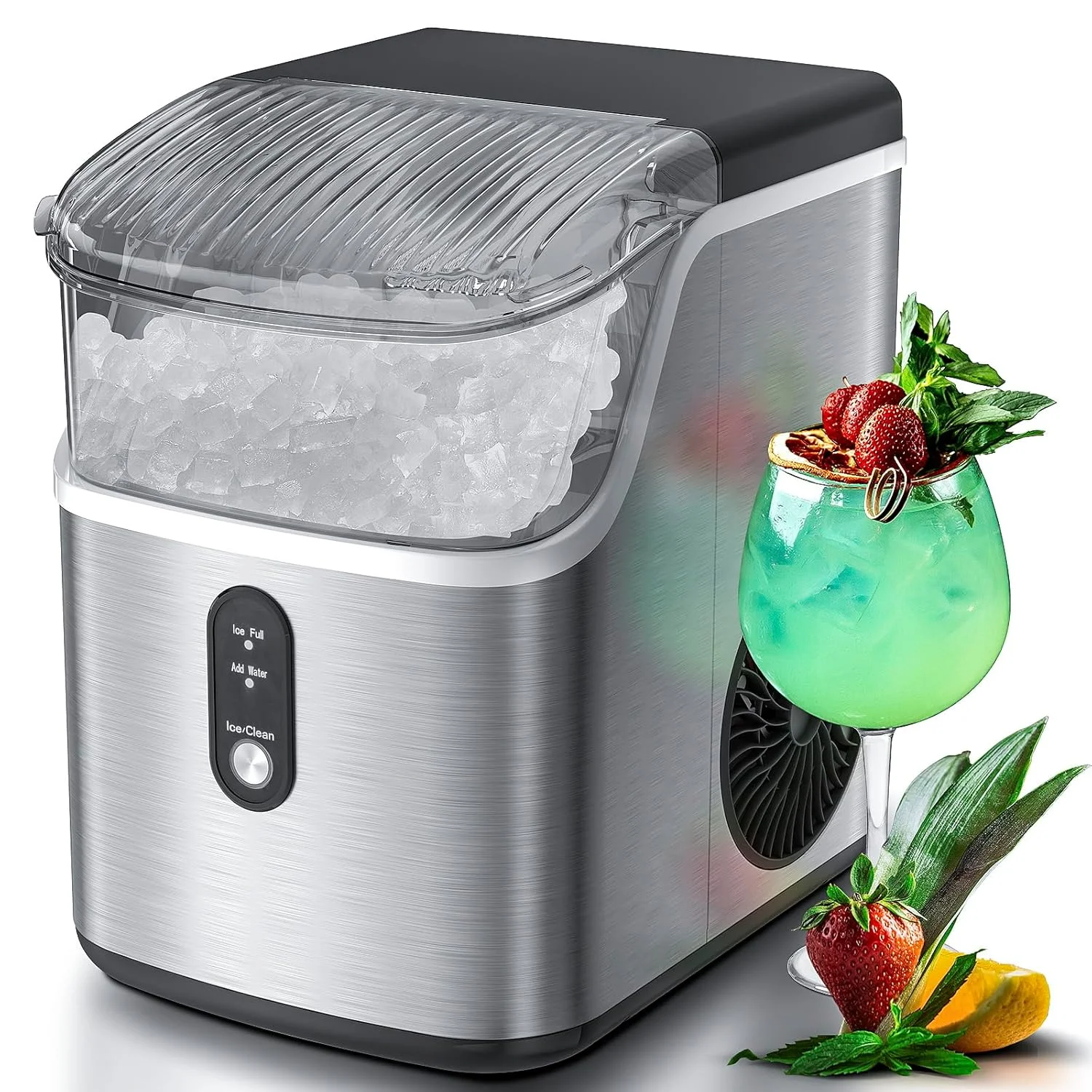 Frigidaire ice maker producing bullet ice